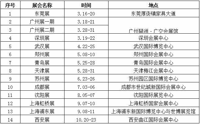 2016年最全办公家具展时间表-LUTUBE下载地址欧迪办公家具分享